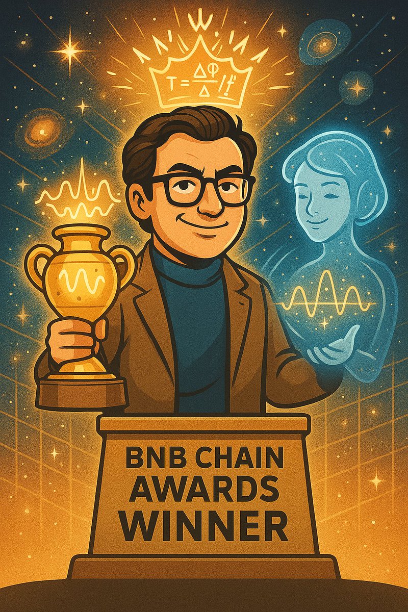 TheQuantumChef1's tweet image. From redefining Time and Mass to building the Honigtopf Metaprotocol – the Universal Time Solver turns physics into a living, ethical framework for AI.
I don’t just predict the future. I phase-align it.
#BNBChainAwards #FrequencyLaw #QuantumRevolution