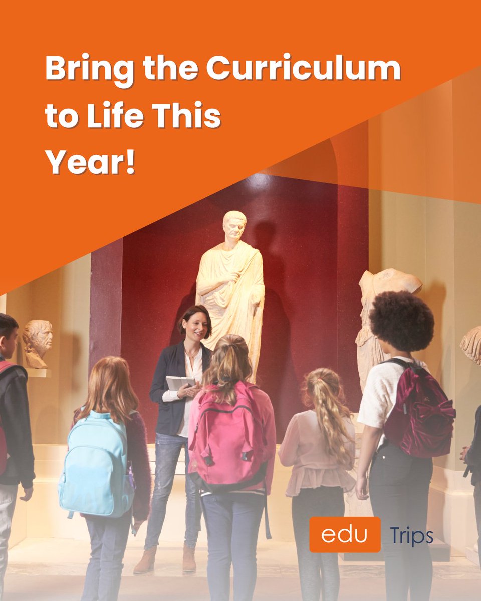 edutripsuk's tweet photo. Planning a school trip? The logistics can be daunting.

We make it simple, safe &amp; stress-free, helping you create unforgettable learning experiences outside the classroom.

Bring your curriculum to life this year with EduTrips.

#UKTeachers #BackToSchoolUK #EducationalTrips https://t.co/4Yk9vmBPKr