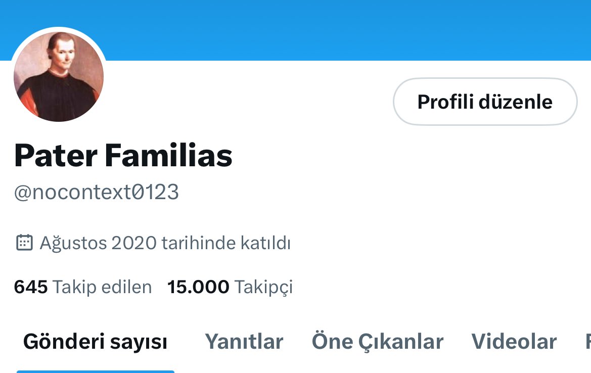 Arkadaşlar 15 milyon olmuşuz çünkü siz 1000 kişiye bedelsiniz.