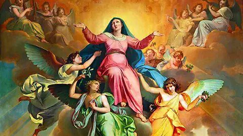 Hoy 15 de Agosto,los cristianos católicos celebramos la asunción de la virgen.
Conmemoramos el día en el que Nuestro Señor Jesucristo bajó de los cielos para llevarse consigo a su madre, en cuerpo y alma.

Sintámonos orgullosos de nuestras tradiciones!

VIVA LA MADRE DE DIOS!