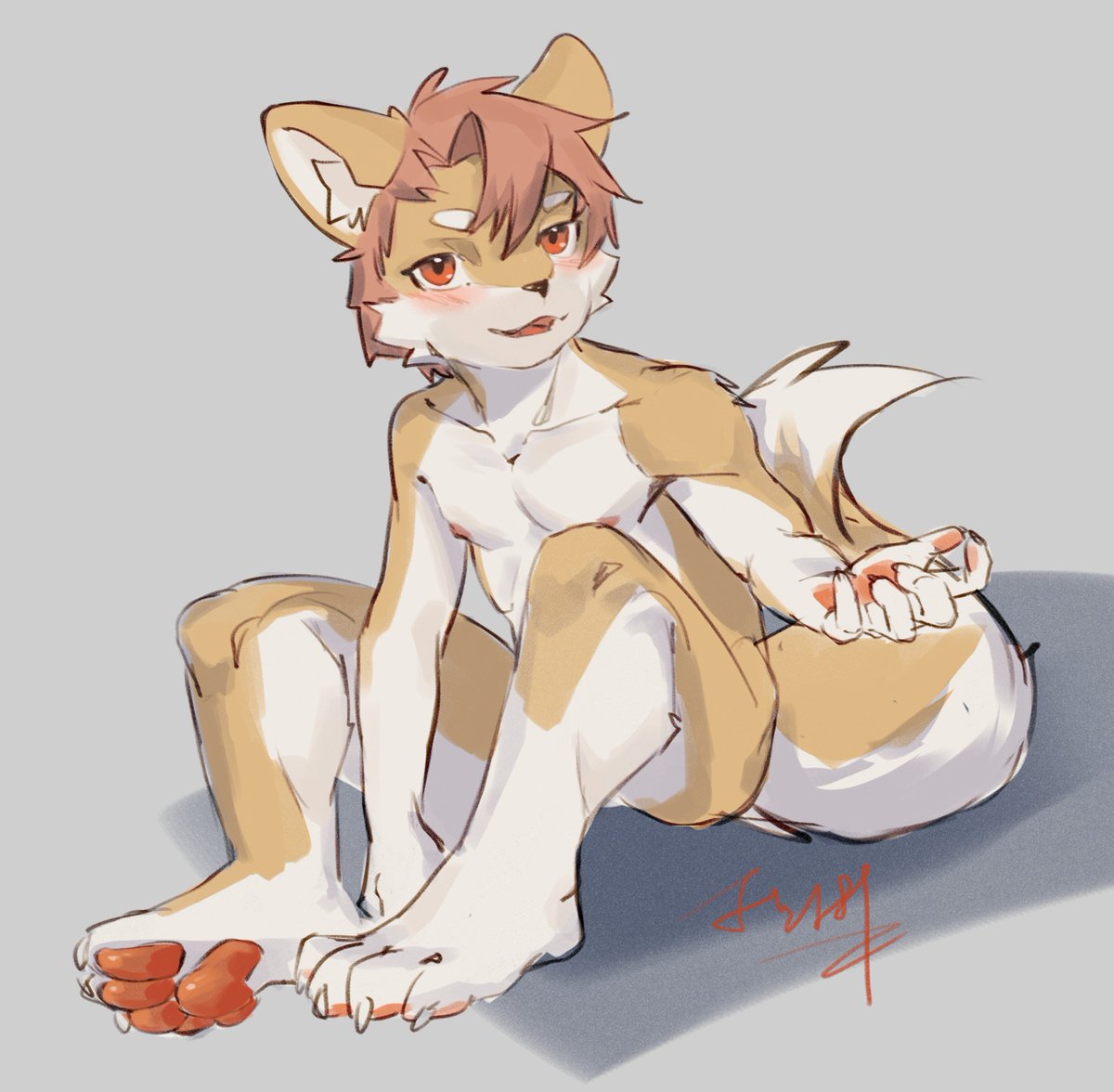 摸鱼
#furry