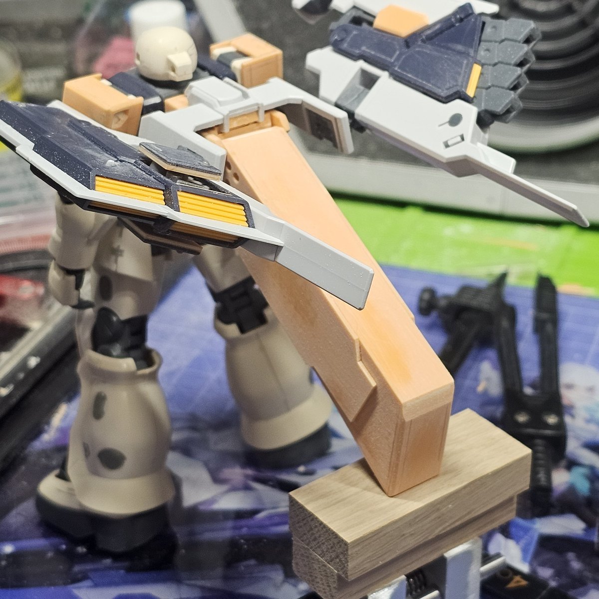 ao_un's tweet photo. Hg 1/144 MS-06F-2 Zaku II F2 part 2
#zaku #MS06F2 https://t.co/I7DceZjEp6