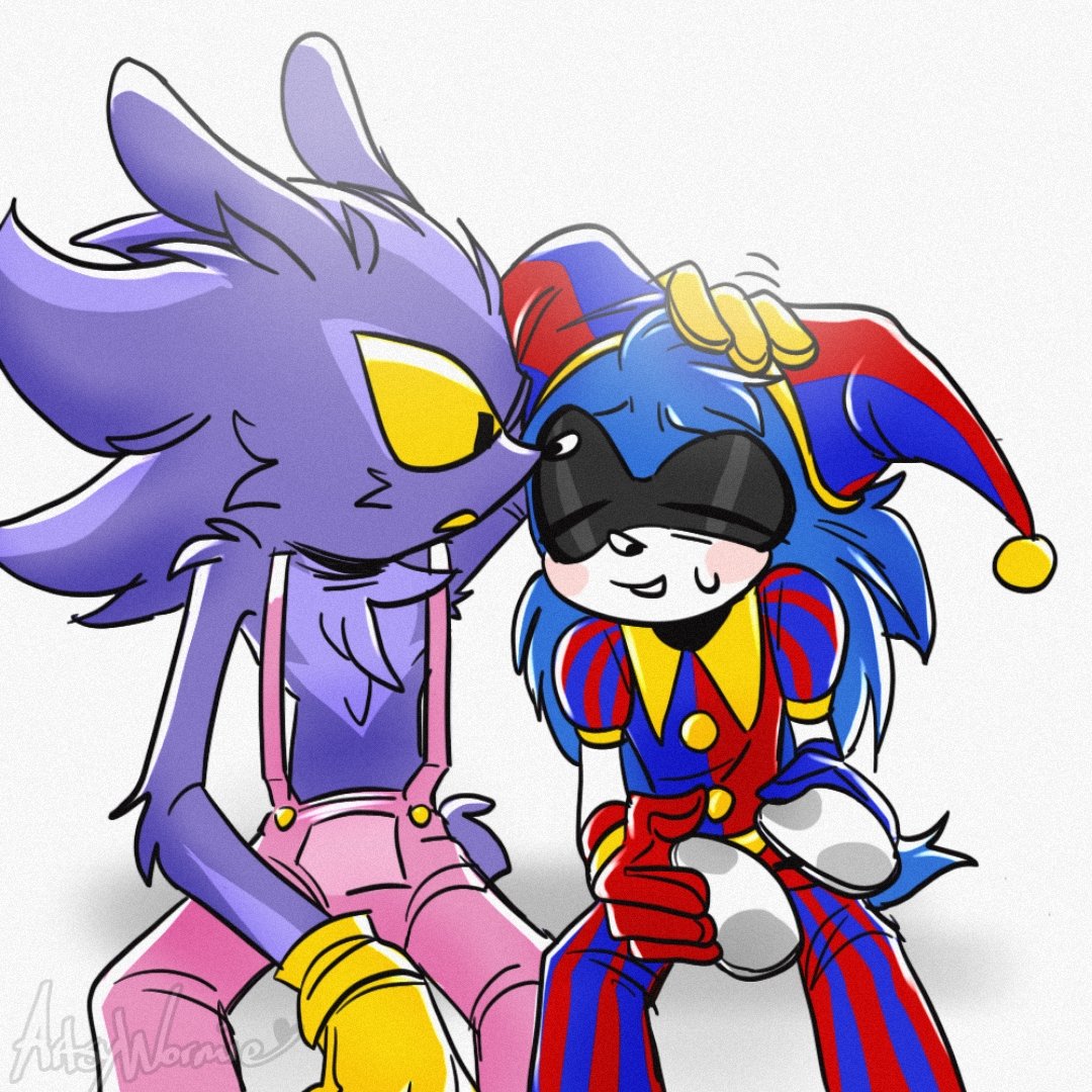 CocoaBoi4's tweet photo. Brainrotted again 
This is very rushed. 5am rn
#TheAmazingDigitalCircus 
#SonicTheHedgehog 
#sonadow ? https://t.co/OfNpj0vAeG