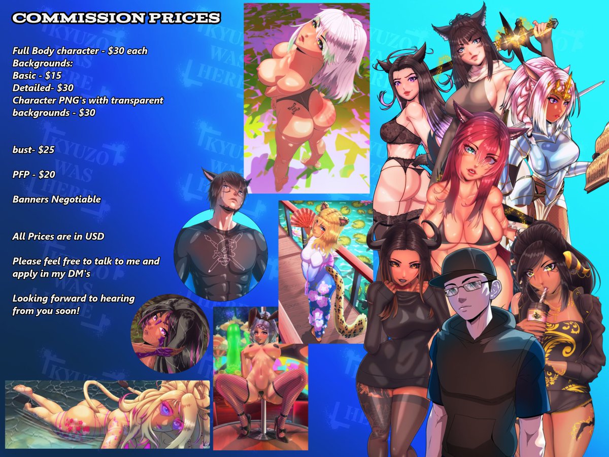 π¨Kyuzo_ArtποΈ(Coms closed) (@kyuzo_art) on Twitter photo Com Pricing
Apply in DM's
Pic Feat: <a href="/FFXIV_Ray/">q⧠π π
ππ¦ π β§ο½‘</a> <a href="/FFXIV_Spooki/">Spooki Mori</a> <a href="/Cyl_Raven/">πThat Purple Bunraπππ¦πΊ</a> <a href="/ffxivleno/">β lenoβs twt</a> <a href="/FF14HerElegancy/">FFXIVHerElegancy</a> <a href="/Yukiryu16/">Yukiryu</a> <a href="/Frecklebum/">Deidara ππ</a> <a href="/HyurSlutFFXIV/">Thighlander</a> <a href="/IzumikoRA/">Seepki</a> <a href="/WinryLanverlais/">Winry L. π±</a>
Check Pic for details
#KyuzoArts #FFXIVART #ffxivnsfw #GPOSERS Com Pricing
Apply in DM's
Pic Feat: <a href="/FFXIV_Ray/">q⧠π π
ππ¦ π β§ο½‘</a> <a href="/FFXIV_Spooki/">Spooki Mori</a> <a href="/Cyl_Raven/">πThat Purple Bunraπππ¦πΊ</a> <a href="/ffxivleno/">β lenoβs twt</a> <a href="/FF14HerElegancy/">FFXIVHerElegancy</a> <a href="/Yukiryu16/">Yukiryu</a> <a href="/Frecklebum/">Deidara ππ</a> <a href="/HyurSlutFFXIV/">Thighlander</a> <a href="/IzumikoRA/">Seepki</a> <a href="/WinryLanverlais/">Winry L. π±</a>
Check Pic for details
#KyuzoArts #FFXIVART #ffxivnsfw #GPOSERS