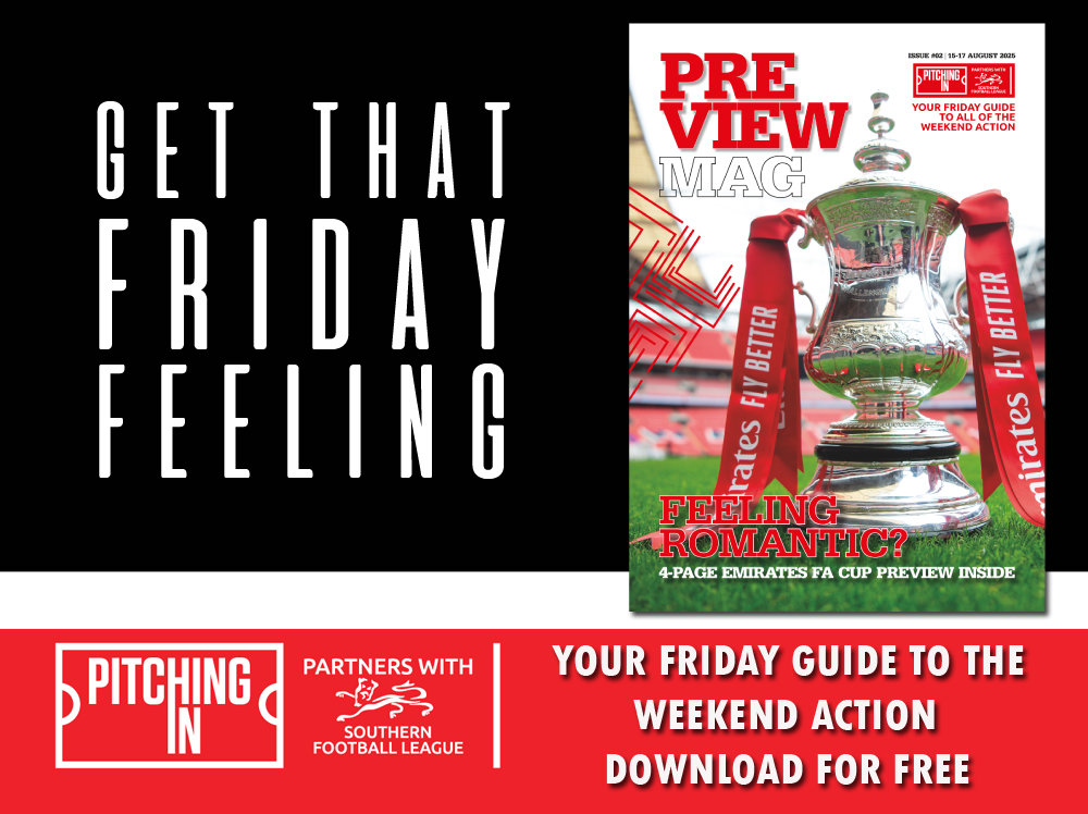 The Pitching In Southern Football League (@southernleague1) on Twitter photo đź“•FREE DOWNLOAD | Issue 2 of our new Friday Preview E-Magazine is out now!
👉Download for FREE: southern-football-league.co.uk/News/136984/FR…
đź”´Featured games:
<a href="/TauntonTownFC/">Taunton Town FC</a> v <a href="/Basingstoke_FC/">Basingstoke Town FC</a>
<a href="/Alvechurch1st/">Alvechurch FC</a> v <a href="/AFCSudbury/">AFC Sudbury</a>
<a href="/SFC1888/">Shaftesbury F.C</a> v <a href="/Thatcham_TownFC/">Thatcham Town FC</a>
<a href="/EnfieldFC/">Enfield FC</a> v <a href="/Biggleswade1874/">Biggleswade Town FC</a>
#SouthernLeague đź“•FREE DOWNLOAD | Issue 2 of our new Friday Preview E-Magazine is out now!
👉Download for FREE: southern-football-league.co.uk/News/136984/FR…
đź”´Featured games:
<a href="/TauntonTownFC/">Taunton Town FC</a> v <a href="/Basingstoke_FC/">Basingstoke Town FC</a>
<a href="/Alvechurch1st/">Alvechurch FC</a> v <a href="/AFCSudbury/">AFC Sudbury</a>
<a href="/SFC1888/">Shaftesbury F.C</a> v <a href="/Thatcham_TownFC/">Thatcham Town FC</a>
<a href="/EnfieldFC/">Enfield FC</a> v <a href="/Biggleswade1874/">Biggleswade Town FC</a>
#SouthernLeague