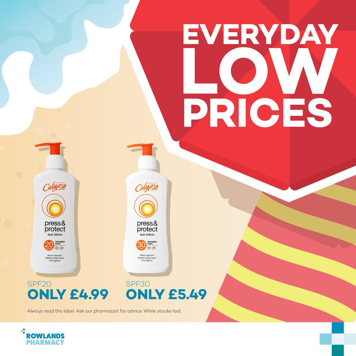 Protect your skin while soaking up the sun so you can enjoy more fun without the worry. With our range of sun creams available, you'll be able to find the right one for you and your family #SunSafety #PharmacySupport