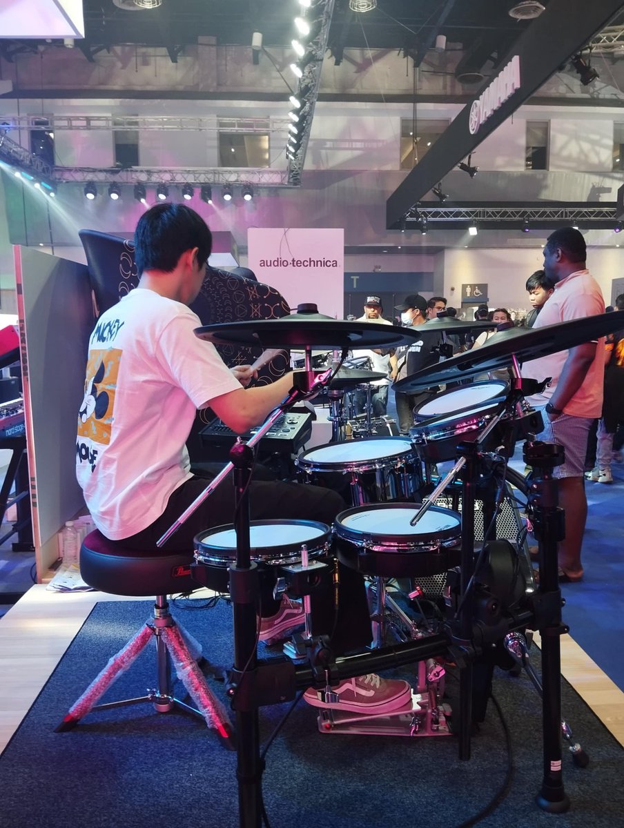 Paralyze003's tweet photo. JGH from Musik Manila Expo 2025. Had the opportunity to test multiple electronic kits from top tier brands to affordable alternatives 👌

Was also able to buy stuff with a discount <3 https://t.co/FvVV0Xs3bG