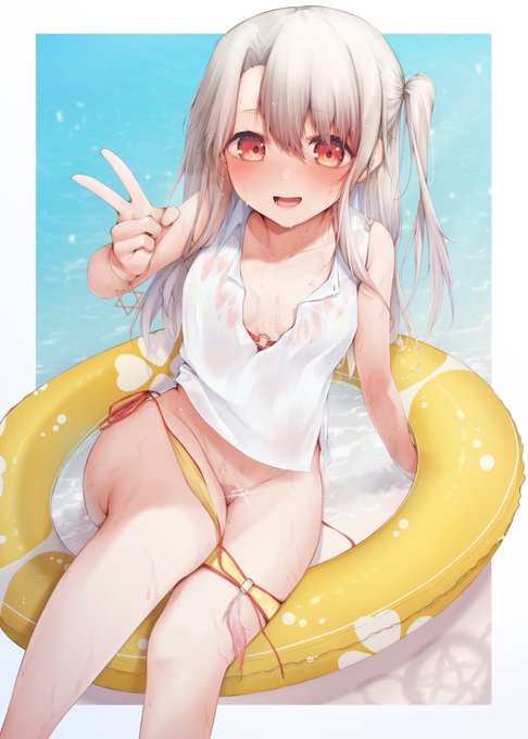 水着イリヤさん 