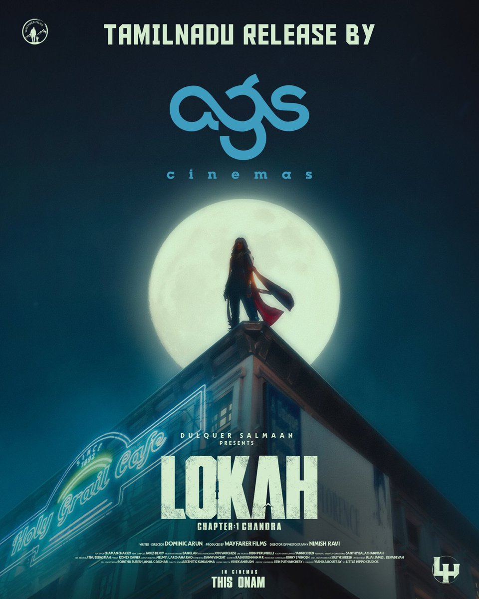 ε δΈ¨α―δΉαͺ (@realnived) on Twitter photo #Lokah Tamil Nadu Release by <a href="/archanakalpathi/">Archana Kalpathi</a>'s <a href="/agscinemas/">AGS Cinemas</a> π₯
Producer DQ on Duty π #Lokah Tamil Nadu Release by <a href="/archanakalpathi/">Archana Kalpathi</a>'s <a href="/agscinemas/">AGS Cinemas</a> π₯
Producer DQ on Duty π