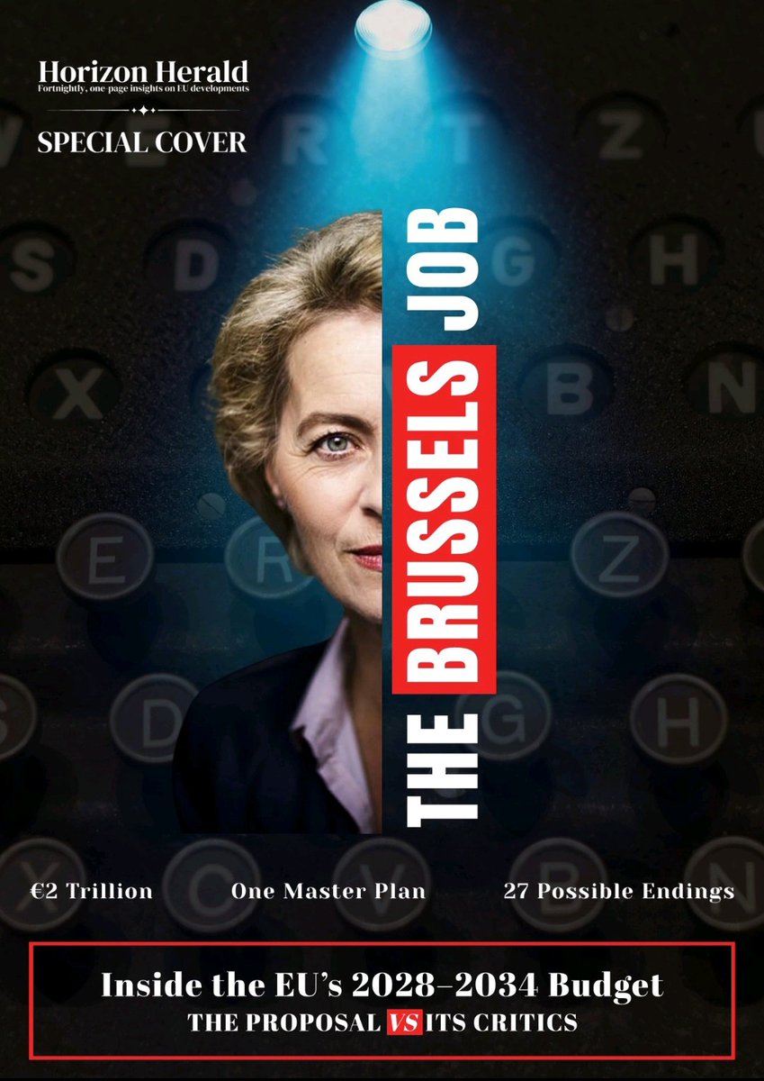 cbas28official's tweet photo. 📢 The New EU Budget: All You Need to Know

❓ Why the numbers don’t add up
📊 Who gets what
⚡ Why Parliament is angry

📥 Download the full special cover  from my Linkedin page @cbas28official

#EUbudget #MFF  #economy #europe #funding #erasmus #horizoneu https://t.co/5qpgAIvd4E
