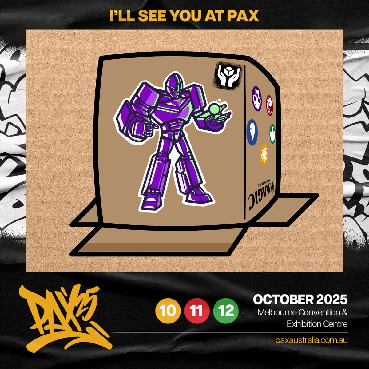 AttackOnCardboard (@attackoncards) on Twitter photo Managed to convince the <a href="/PAXAus/">PAX Australia</a> team to let me sling cardboard all PAX weekend.
Gonna try my hand at championing some Magic this year and see what happensπ
(Also keen to play Riftbound... π€)
#PAXAUS Managed to convince the <a href="/PAXAus/">PAX Australia</a> team to let me sling cardboard all PAX weekend.
Gonna try my hand at championing some Magic this year and see what happensπ
(Also keen to play Riftbound... π€)
#PAXAUS