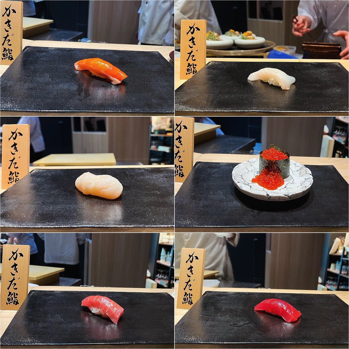 11mo_mo29's tweet photo. 【かきだ鮨】

ヒカルさんプロデュースのお鮨屋さんへ行ってきました🍣

いくらは目の前でかけてくれます🥄⋆*
美味しいお鮨をいただけてとても幸せです☺️

ご馳走様でした⋆* https://t.co/YkYugGWTRG
