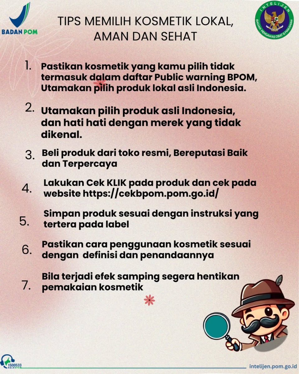 PulaumorotaiB's tweet image. #Repost @intelijen.bpom 
——
Saatnya merdeka dari Kosmetik berbahaya!!, #kulit cantik dan Aman karena merdeka dari kosmetik berbahaya# MERDEKA#KULITSEHAT#ProdukAsliIndonesia