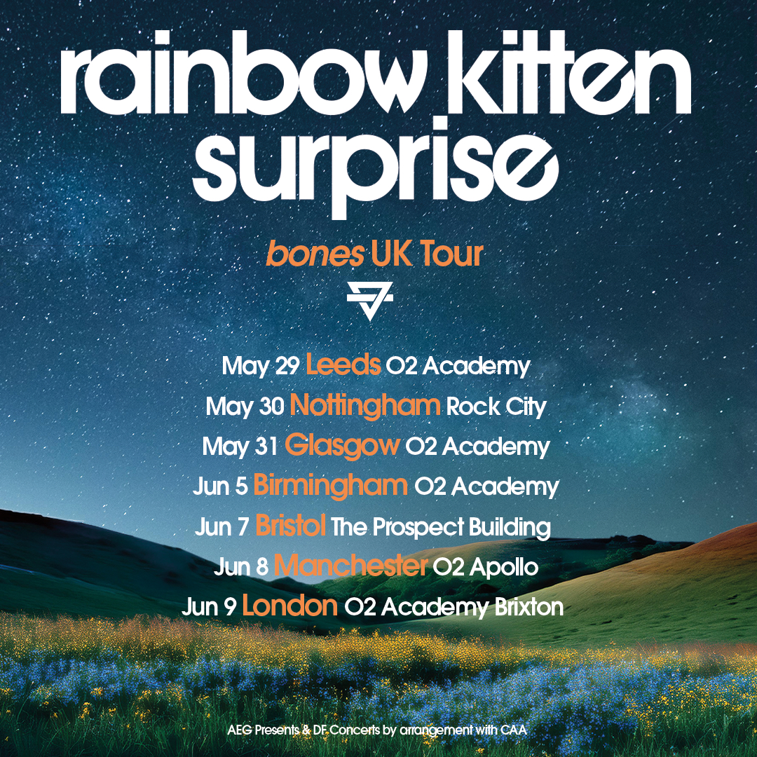 O2 Academy Leeds (@o2academyleeds) on Twitter photo NEW // Indie rock group <a href="/RKSBandOfficial/">Rainbow Kitten Surprise</a> are coming to Leeds on Fri 29 May 2026. 🌈✨
Get 48-hour Priority Tickets from 10am Wed 20 Aug 👉 NEW // Indie rock group <a href="/RKSBandOfficial/">Rainbow Kitten Surprise</a> are coming to Leeds on Fri 29 May 2026. 🌈✨
Get 48-hour Priority Tickets from 10am Wed 20 Aug 👉