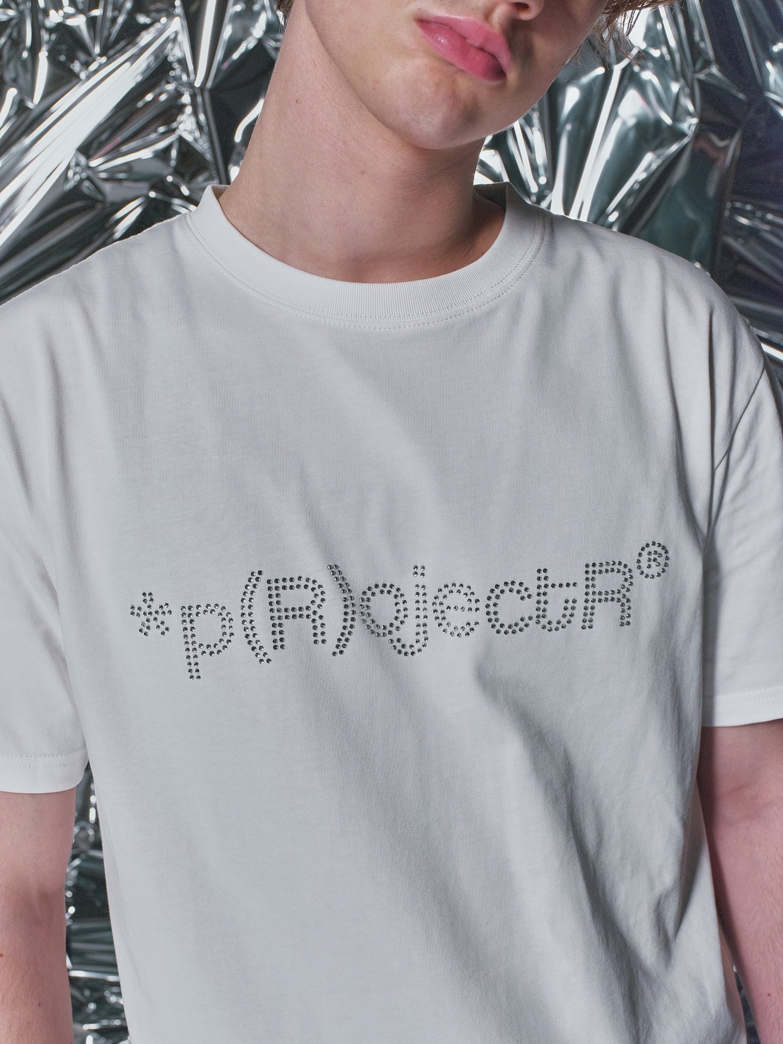 *p(R)ojectR® Rhinestone Logo SS Tee p(R)ojectR® Rhinestone Logo SS Tee L Rhinestone Logo SS Tee