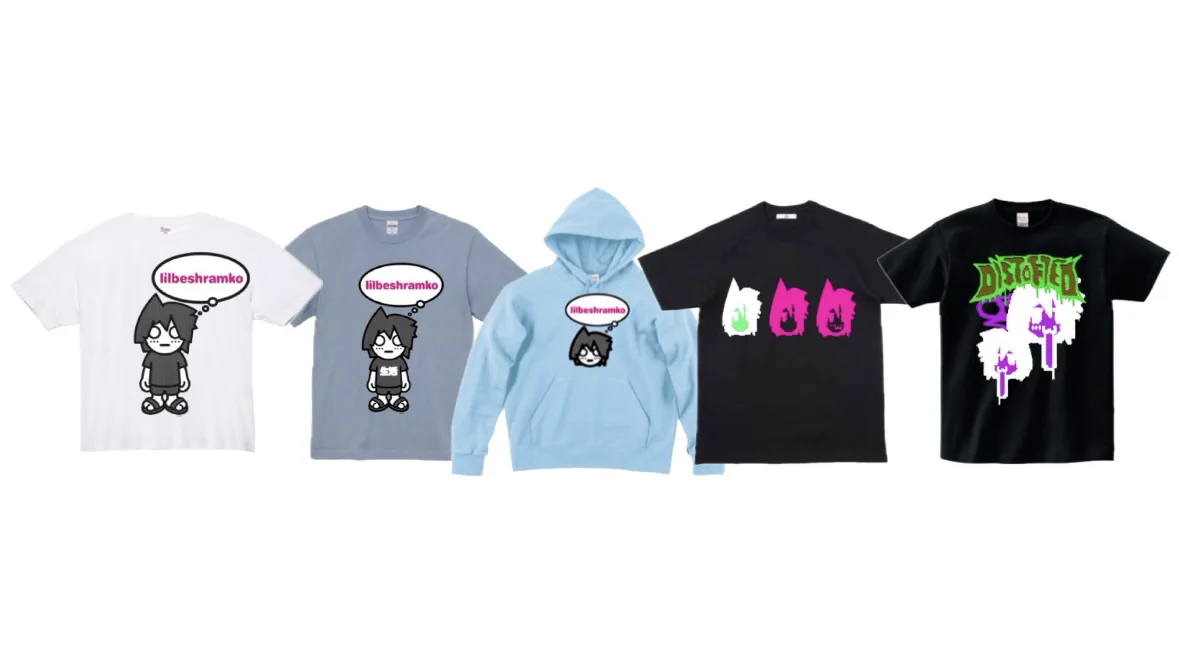 lilbesh ramko Tシャツ　レア GyYaBW9a4AcHsHq?format=webp&