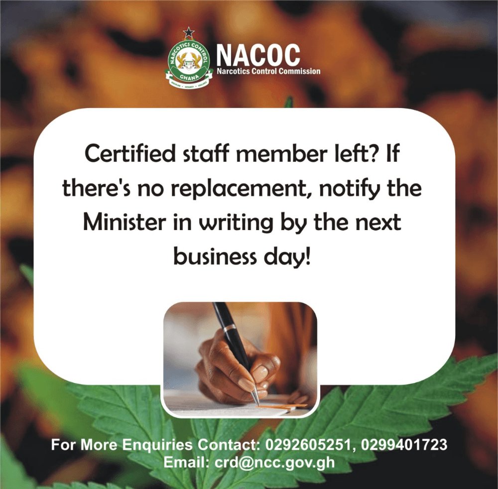 Narcotics Control Commission - Ghana tweet media