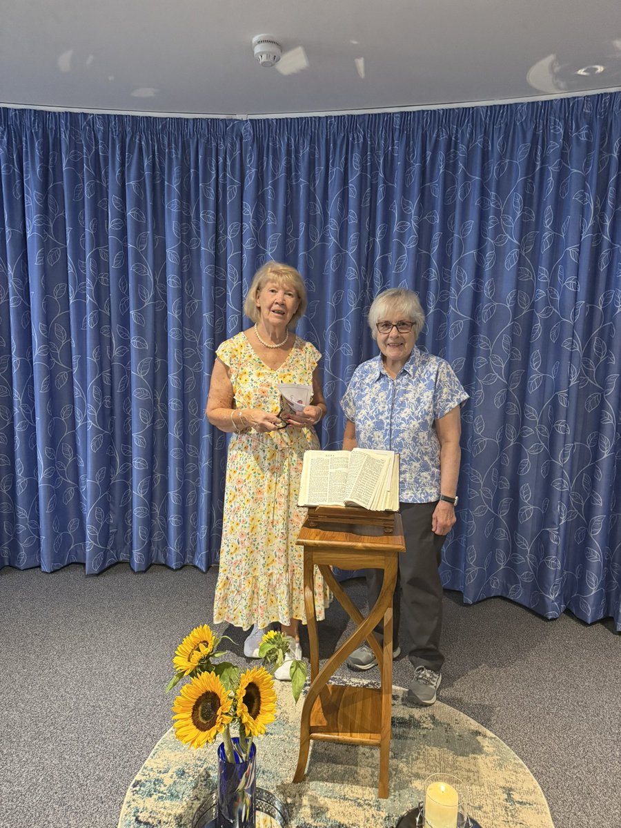 You’re looking at over 60 years of voluntary service in SPRED.
Yesterday we gave thanks for the service of 2 retiring leader catechists, Irene &amp; Rosemary. 
We thank God for the thousands of hours of loving service they have given and pray for those who are stepping into big shoes