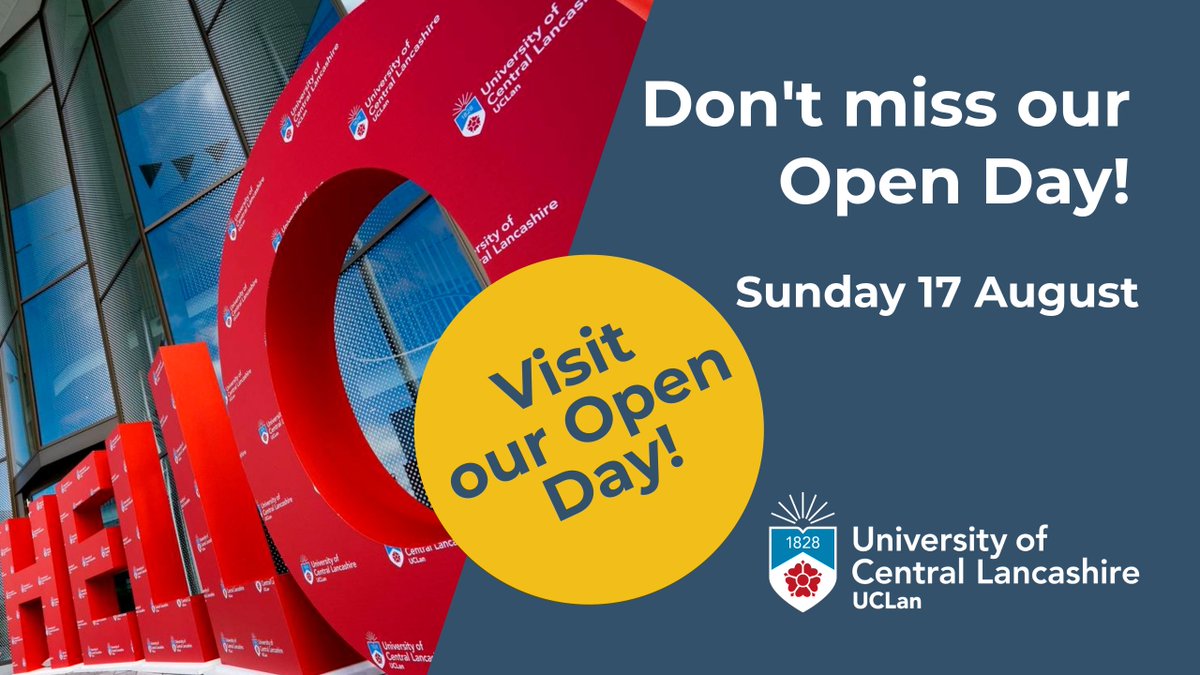 Don't miss our Preston Open Day this Sunday! 

To find out more and to book visit 👇
ow.ly/P3gm50WFZak