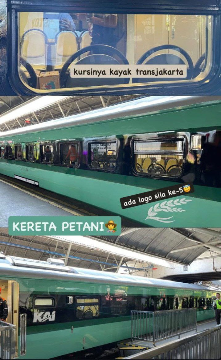 TJline14's tweet photo. New rail carriage!

The farmers' carriage(s) are modified railcars for the farmers delivering their produce to local markets along the railway line. 

It is still unknown what class these coaches will be, and what service they'll be providing.

Sc sukanaikkereta on IG https://t.co/c2YUbJcdtV