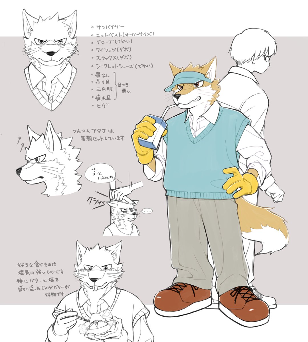 キャラシートみたいなの作ってみました