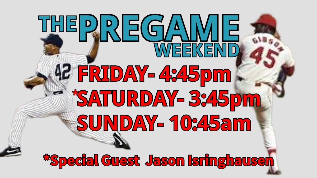 Free this weekend?
Join us at #STLCards PreGame
Always An Automatic Win.

If you feel like it, there's a game across
the street as well.
Great giveaways
#Cardinals v #Yankees 

Remember if you leave &amp; grab your giveaway 
you can get a reentry stamp at PreGame when you return.