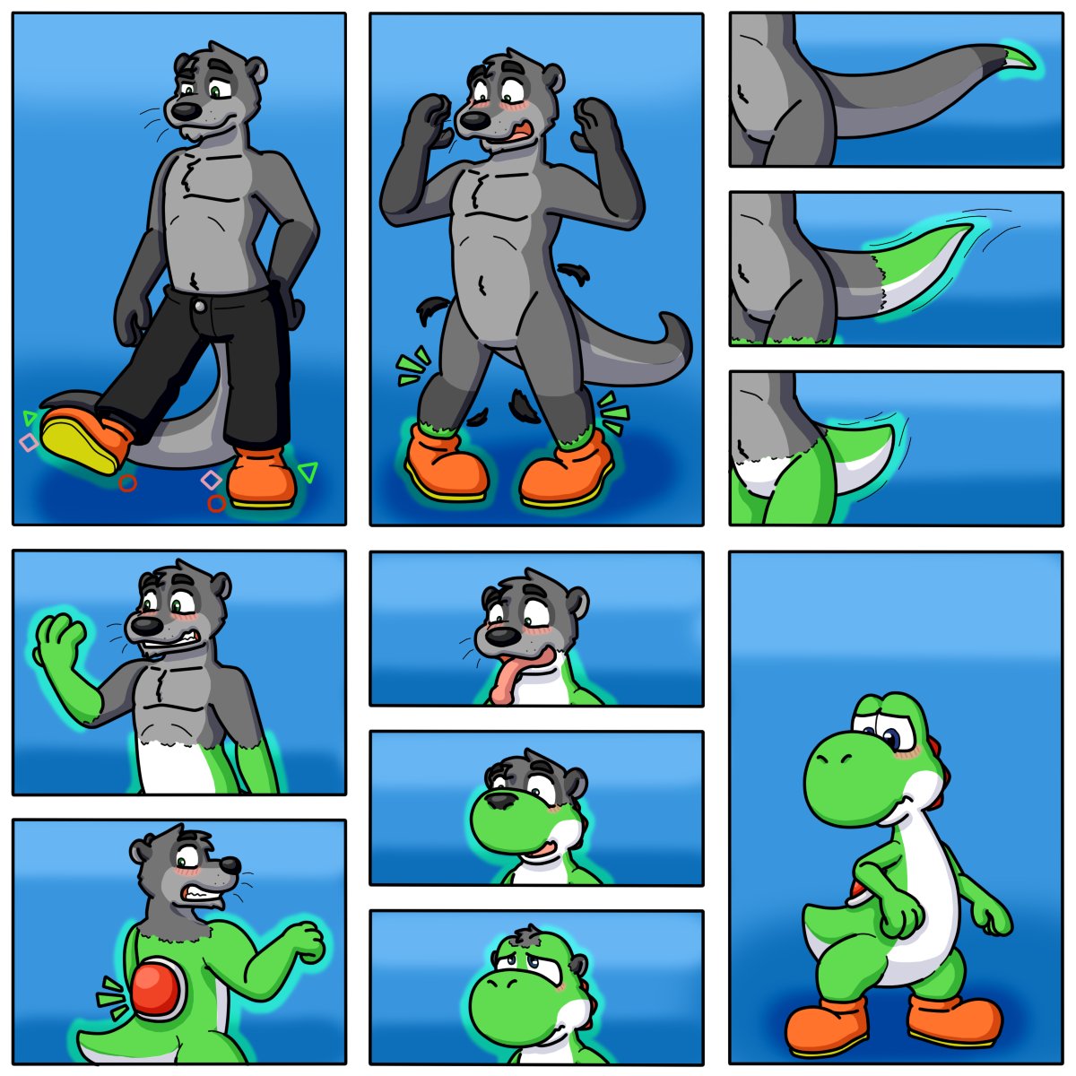 Weazel751's tweet image. Still on a Mario kick.