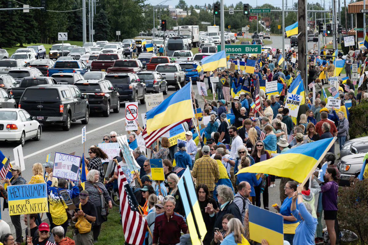 To the people of Alaska — your unwavering support for Ukraine is felt across thousands of kilometers. Your solidarity is priceless.