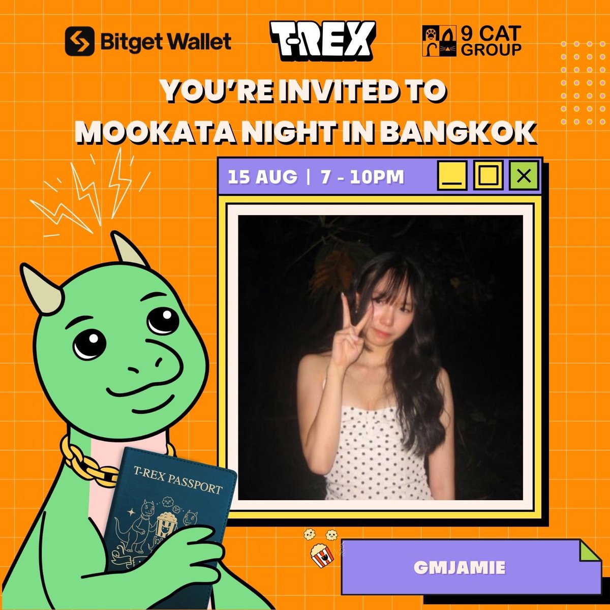 we 🧡 mookata night with the crew.

Thank u sis <a href="/Shimal2i_eth/">Shimal2i🧡🇹🇭🐻</a> and <a href="/TREX_chain/">T-REX 🦖</a> for inviting me ka