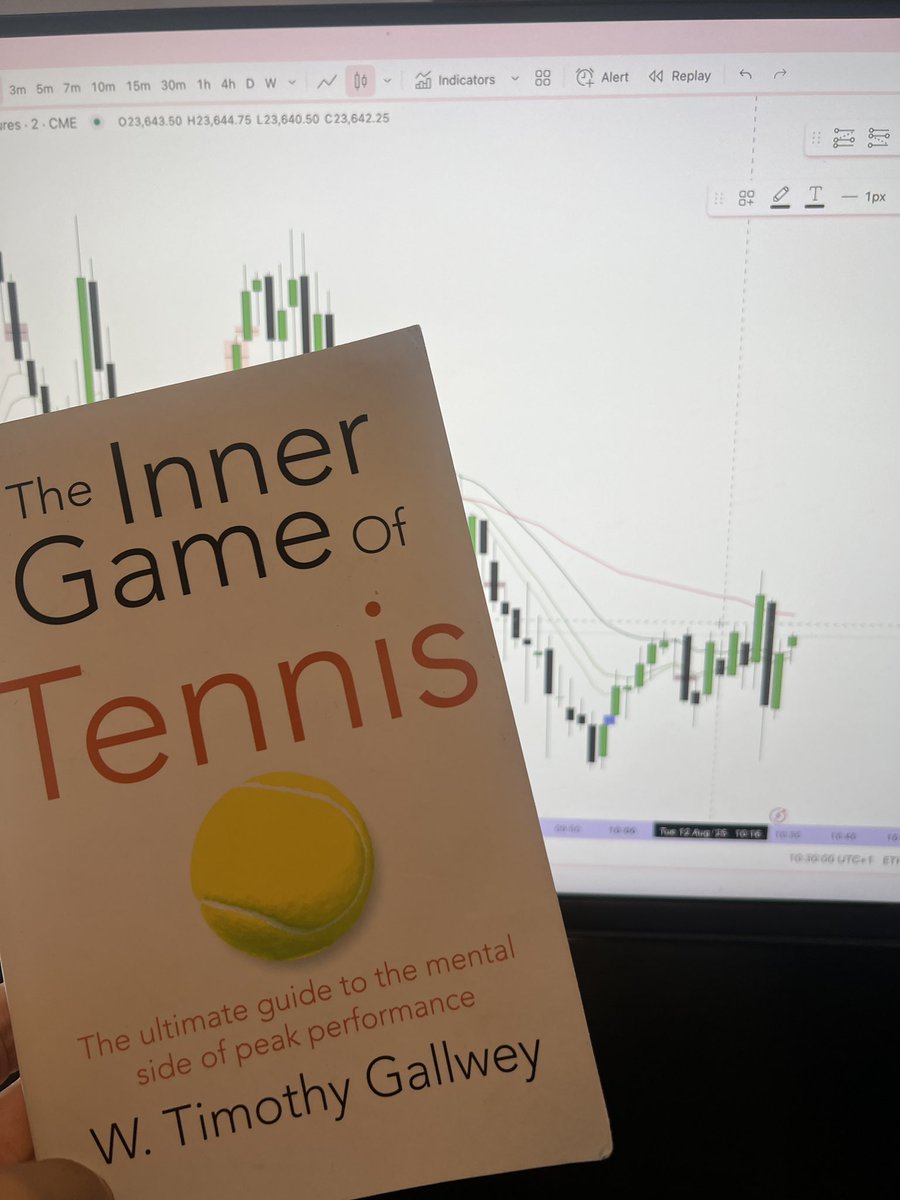 Jack Watts (@jwfx4) on Twitter photo Been working alot on my psychology in recent weeks, feel like it’s the last piece of my puzzle.
This book has really helped me to focus on the trading as opposed to the outcome, instead of chasing the payout I am now just trading and letting the payout be the outcome. Can’t Been working alot on my psychology in recent weeks, feel like it’s the last piece of my puzzle.
This book has really helped me to focus on the trading as opposed to the outcome, instead of chasing the payout I am now just trading and letting the payout be the outcome. Can’t