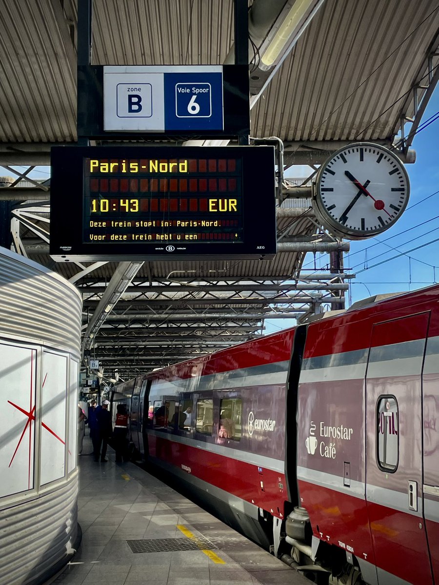 Bruxelles 🇧🇪 -&gt; Paris 🇫🇷