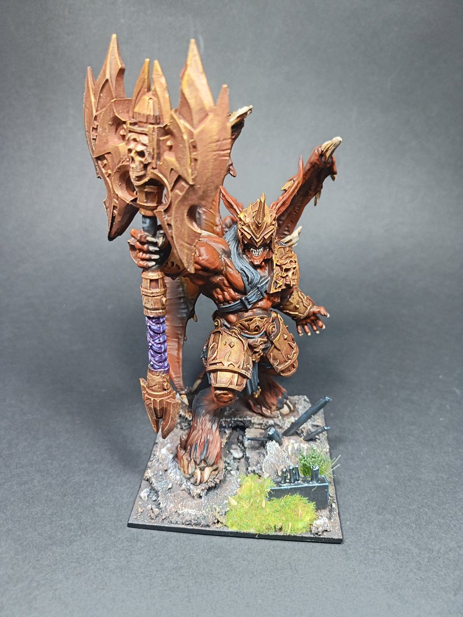 blogg_darhun's tweet photo. Una miniatura muy agradable para pintar y trabajar con ella, mi felicitación a @manticgames por esta magnífica figura.
#kingsofwar #paintingminiatures #vallejopaints #akinteractive #fantasy https://t.co/oZrGxssTQT