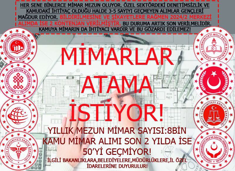 YldzMimar's tweet photo. @fuatoktay Binlerce MİMAR Bekliyor https://t.co/IdDIQPLEYB