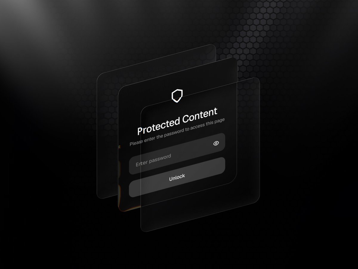 Plaiterhq's tweet image. Guess what?
New kid on the block! 🚀

Announcing one of our first components on the Framer marketplace. 

Page Lock component now available:
framer.com/marketplace/co…