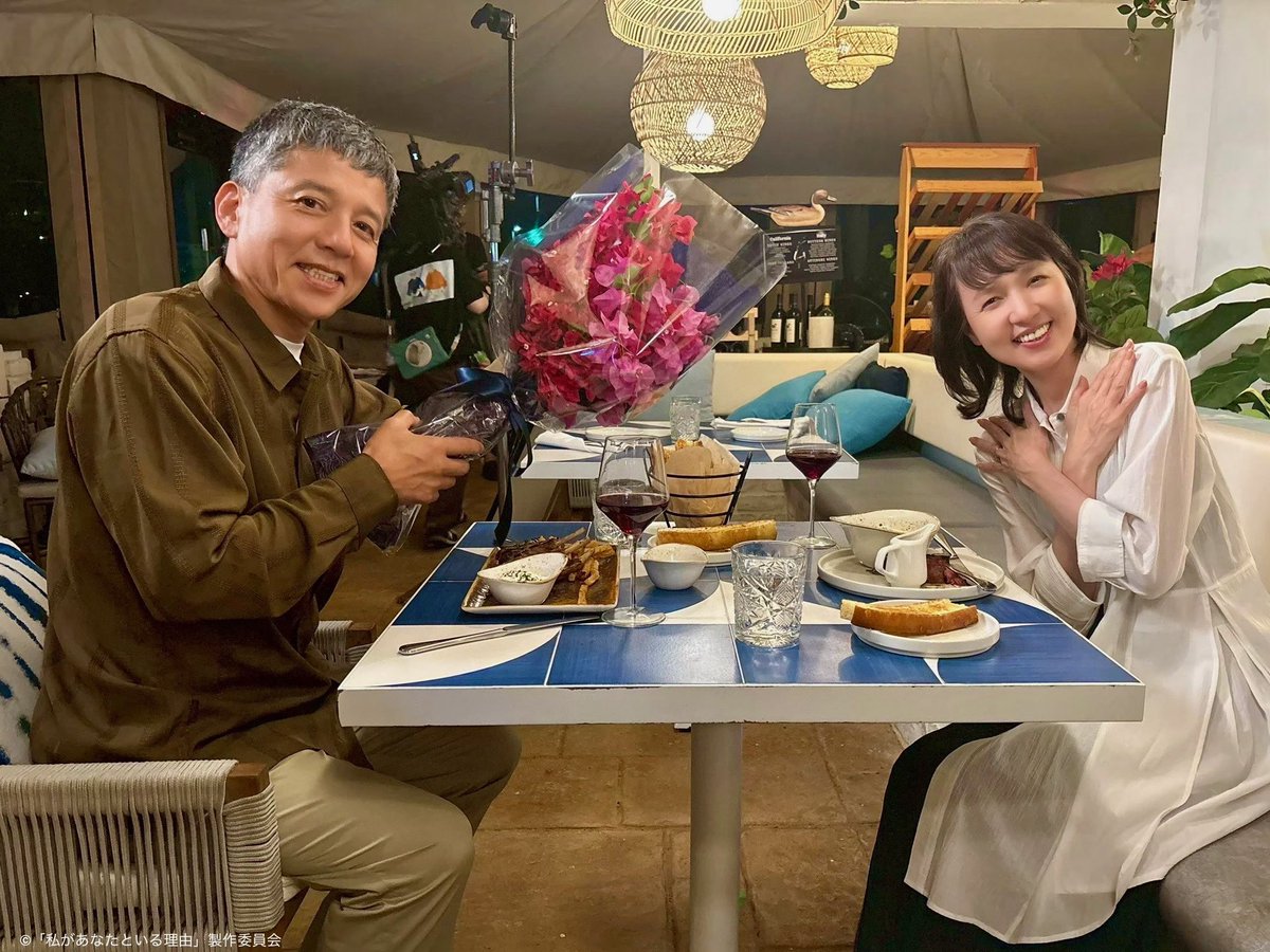 visitguam_jp's tweet image. グアム・タモンにある地中海料理レストラン「アネモス」🍽

白とブルーの開放的な空間で、本格的な地中海沿岸の味を堪能。
厳選食材を使った料理の数々は絶品です。
「#私があなたといる理由」の劇中では健次郎（#勝村政信）が寛子（#いしのようこ）にプロポーズをする特別な場所です。…