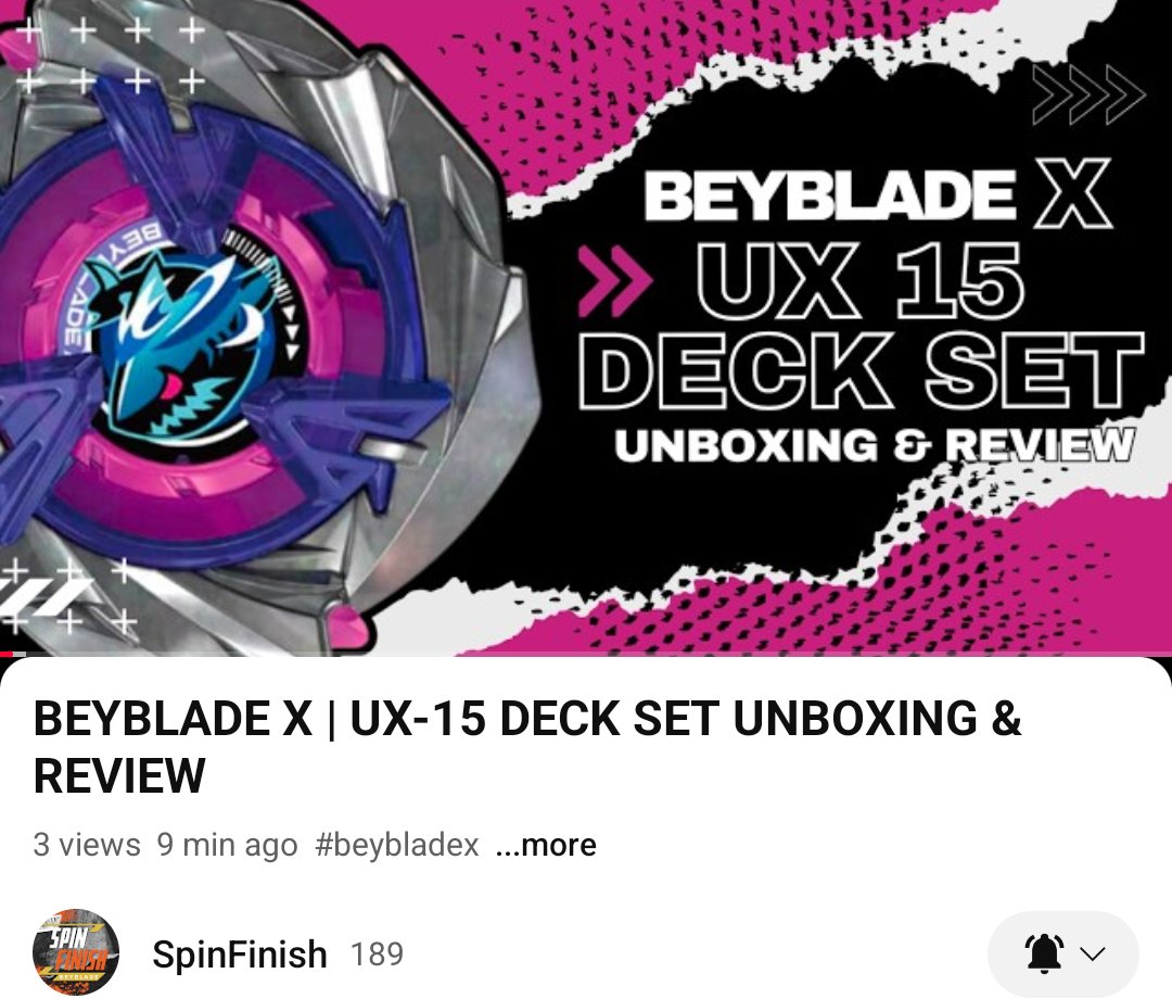 onguardascalon's tweet photo. Yo check out our new Shark Scale unboxing video over on our channel and see if this fish out of water is all he's cracked up to be !

https://t.co/lOg2xEjiTD

#beyblade #beybladex #beybladeunboxing #beybladechannel #beybladeshark #sharkscale #beybladecasual #Beybladecompetitive https://t.co/Uuhc5z36KV