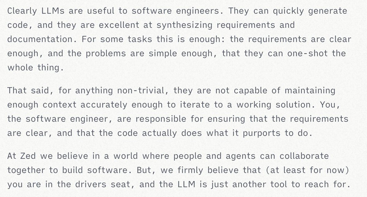 share this when someone says we don't need Software Engineers anymore