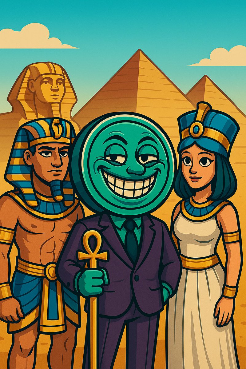 SOLINOonSOLANA's tweet photo. Back in Egypt, chilling with royalty.
They’ve got pyramids, I’ve got the power. 🏜️⚡
#SOLINO #SolinoVerse #CryptoMeme #SolinoArmy #EgyptVibes #MemeTakeover #FutureMemeCoin #InternetLegend #NextBigMeme #CryptoVibes #MemeRevolution #SolinoGang #PyramidLife #CryptoCulture #ViralCoin #DesertLegends #MemeIcons #AncientVibes #RoyalEnergy #SolinoWorld #LegendStatus