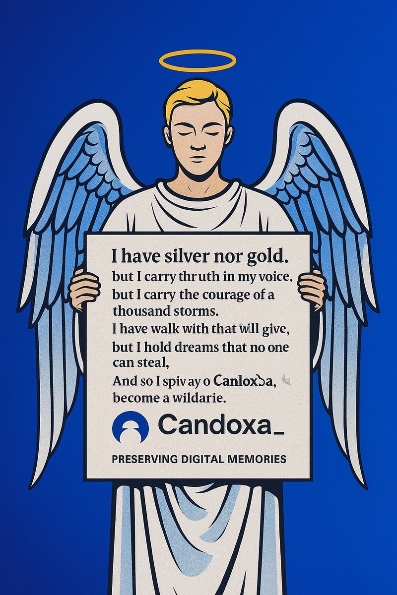 DEAR <a href="/candoxa_/">CANDOXA</a> 

I have silver nor gold,
but I carry truth in my voice.
I have silver nor gold,
but I hold the light of CANDOXA

Silver may fade,
gold may be spent,
but the words we speak
can echo for generations.

I walk not for riches,
but for purpose.
I speak not for gain,
but