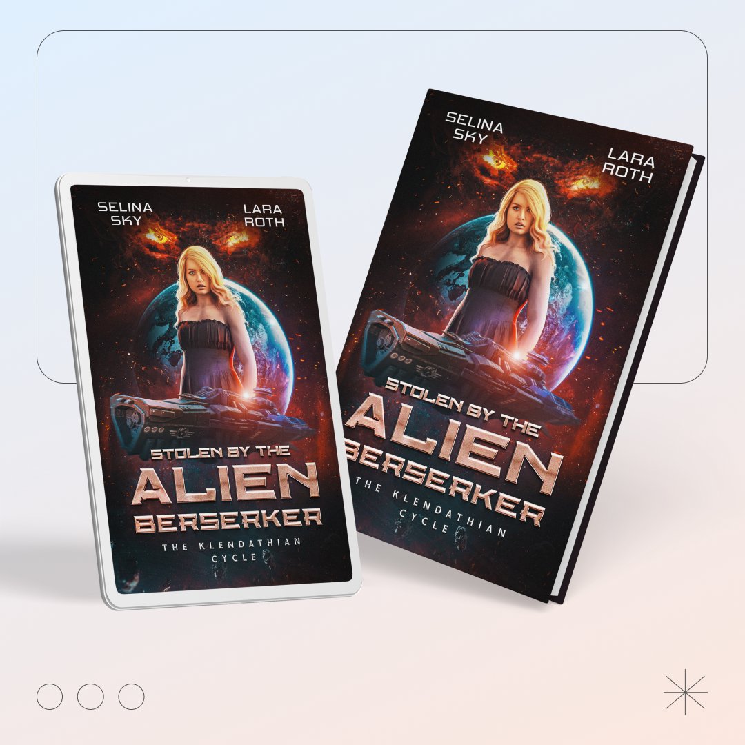 miblart's tweet photo. Whoa! This explosive #book cover is out of this world! We designed it for Lara Roth & Selina Sky’s #scifi #romance Stolen by the Alien Berserker. Enjoy more fantastic #coverdesigns here — https://t.co/GJj5rZJELz https://t.co/4FsSP2Xzbu