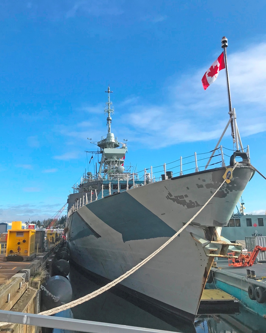 Roger Litwiller -🇨🇦 Naval Author/Historian (@rlitwiller) on Twitter photo HMCS REGINA receiving its Western Approaches Disruptive camouflage at CFB Esquimalt on 21 September 2019. The specialized paint scheme is in commemoration of the 75th Anniversary of the end of the Battle of the Atlantic. <a href="/RLitwiller/">Roger Litwiller -🇨🇦 Naval Author/Historian</a> #RCNavy Photo Collection. See MORE HMCS REGINA receiving its Western Approaches Disruptive camouflage at CFB Esquimalt on 21 September 2019. The specialized paint scheme is in commemoration of the 75th Anniversary of the end of the Battle of the Atlantic. <a href="/RLitwiller/">Roger Litwiller -🇨🇦 Naval Author/Historian</a> #RCNavy Photo Collection. See MORE