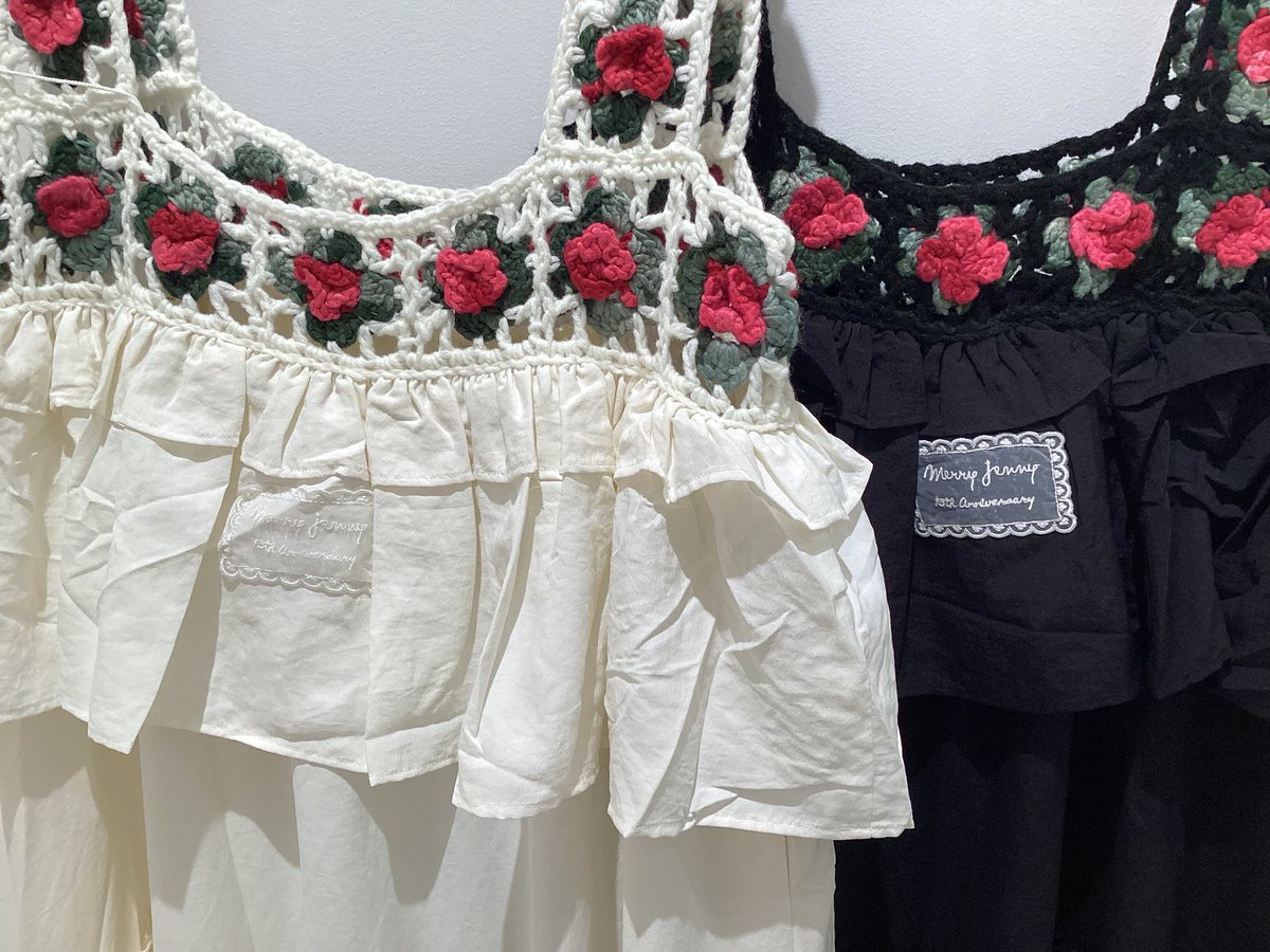 merry jennyクロシェティアードキャミワンピース 13thアニバーサリー クロシェティアードキャミワンピース｜メリージェニーの通販