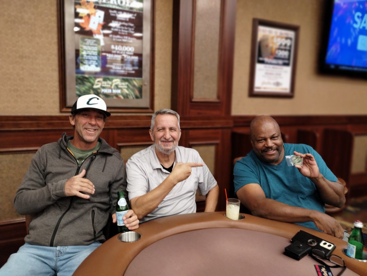 South Point Poker Room (@sppokr) on Twitter photo Congratulations to the final 4 in tonight's 10pm Turbo Bounty. They agreed to an even chop giving each of them a payday of $591 in addition to their bounties earned. #bountyhunting
We want to thank the 37 players who joined us <a href="/southpointlv/">South Point Hotel</a> Congratulations to the final 4 in tonight's 10pm Turbo Bounty. They agreed to an even chop giving each of them a payday of $591 in addition to their bounties earned. #bountyhunting
We want to thank the 37 players who joined us <a href="/southpointlv/">South Point Hotel</a>