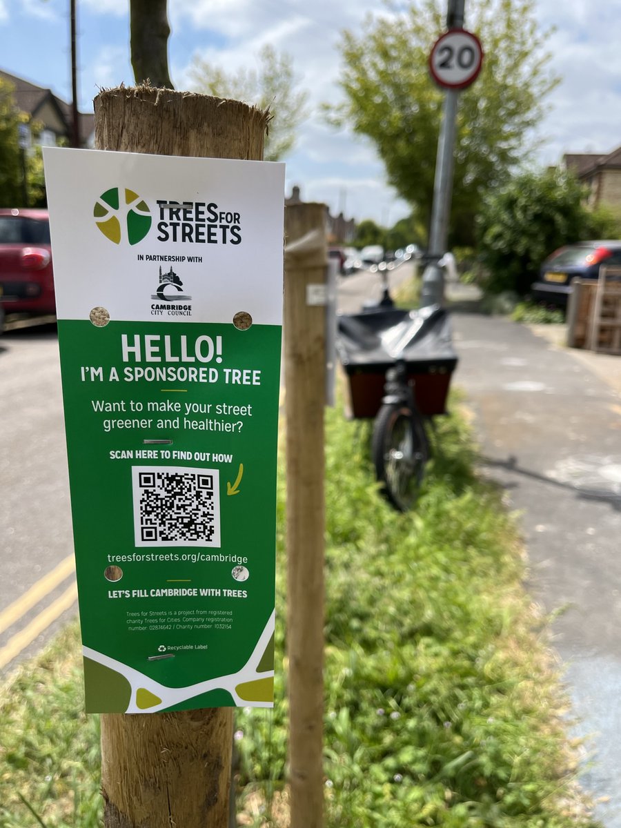 Does your council need a push to get involved with our scheme?

If you live in a council not yet partnered with Trees for Streets, you can fill out an Expression of Interest form on our website to let them know you would like to sponsor a street tree in their catchment area 📝