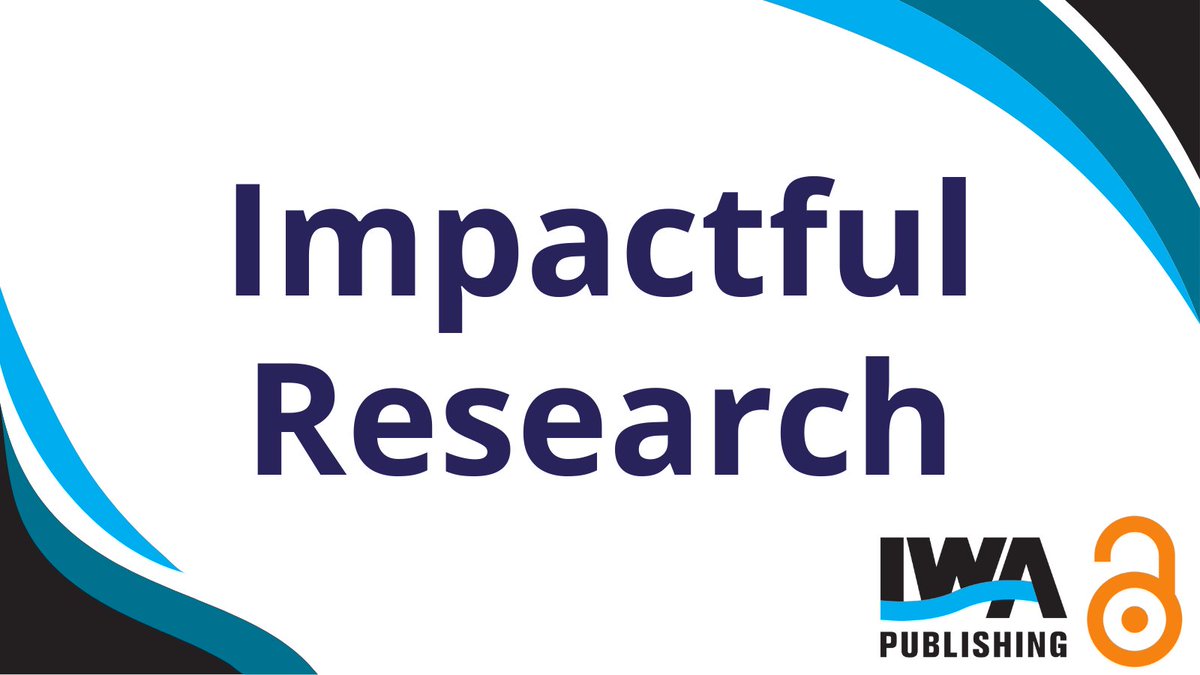 IWAPublishing's tweet photo. Articles on the removal of #microplastics from #water, waterborne transmission of protozoan #parasites, and the impact of #rainfall and wind on coastal areas, make up this collection of impactful research ➡️ https://t.co/1muSVl4zET

#ImpactfulResearch #WaterScience #WaterTechnology #WaterandHealth #ClimateChange #Hydrology #OpenAccess