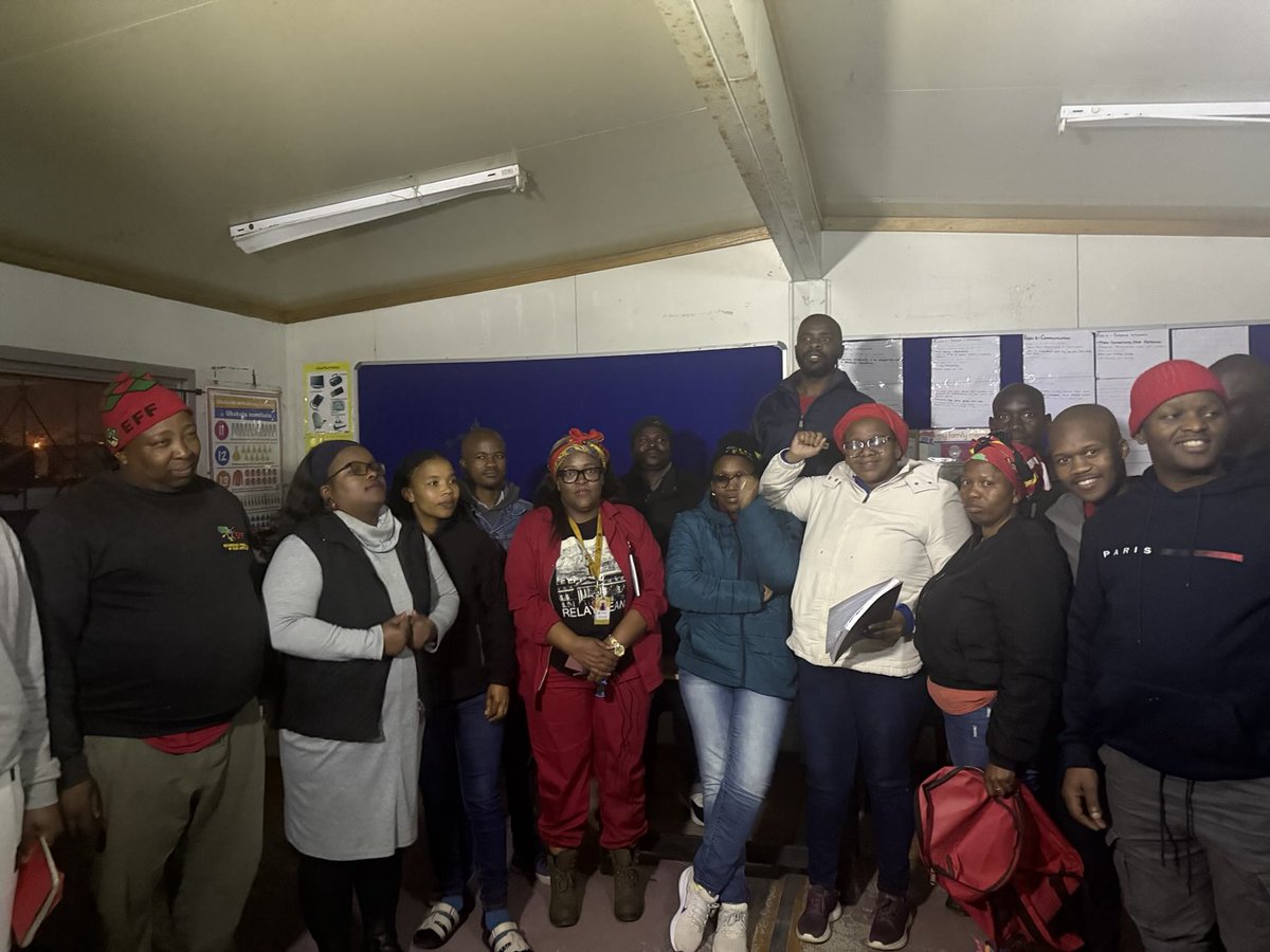 We concluded the day yesterday with a highly successful SRILC meeting in Zone 2, Cape Metro. Fighters are ready to lead the subregion towards a powerful and victorious Subregional Assembly. The ground is our battlefield; let’s push!