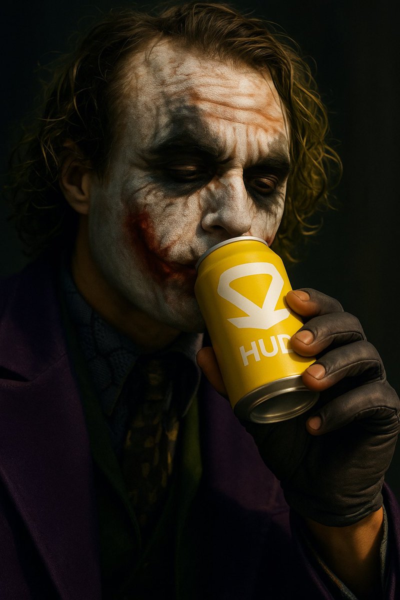 humandataincome's tweet photo. Wanna know how I got this power?
🃏 Joker drinks HUDI.
In a world without privacy, chaos is just the beginning.
#HUDI #Joker #DataRebellion #WhySoPrivate #DrinkTheTruth https://t.co/wHBSWJR0xg