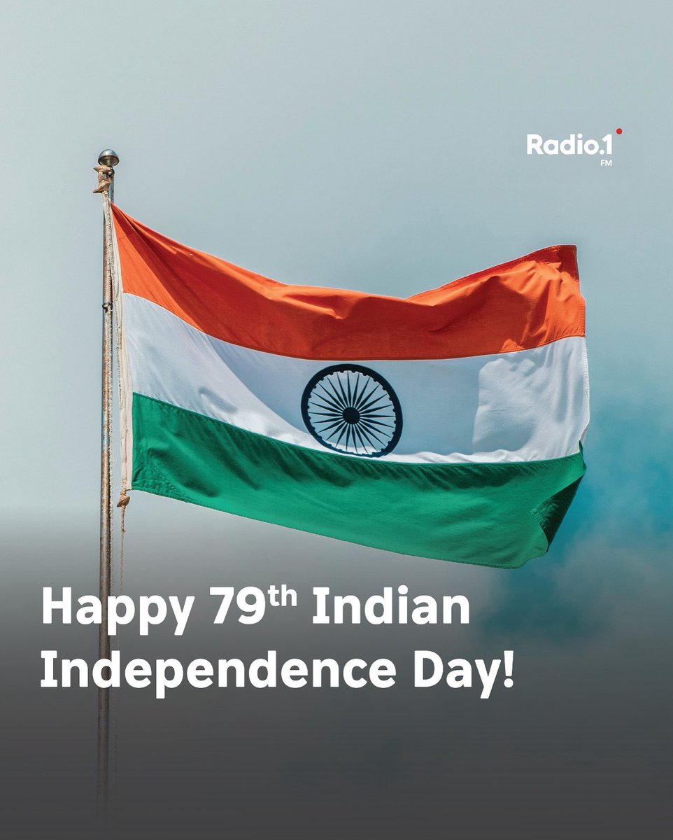 Wishing all of our Indian listeners a happy Independence Day! 🇮🇳 

#IndianIndependenceDay #India #UAE