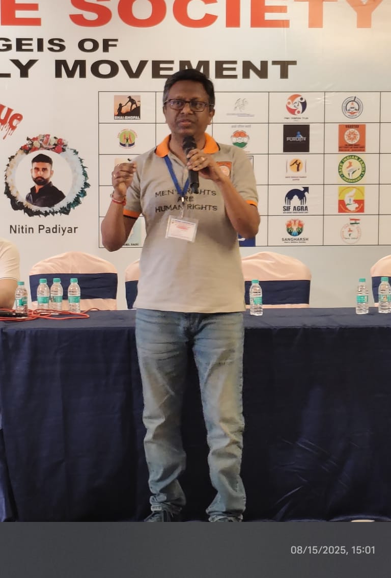 <a href="/amitdeshmra/">Amit Deshpande</a>
Highlighting the changes bought by Mens Rights groups in India

#MensRightsIndiaMeet
#NatCon2025Bhopal
#15thSIFNationalMeet