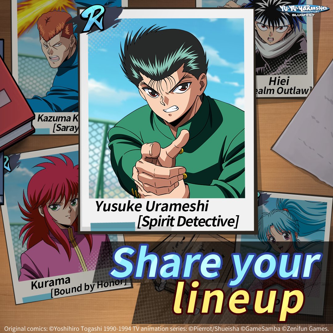 YuYu Hakusho: Slugfest tweet media